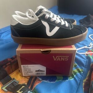 Vans Black and White Classic Sneakers